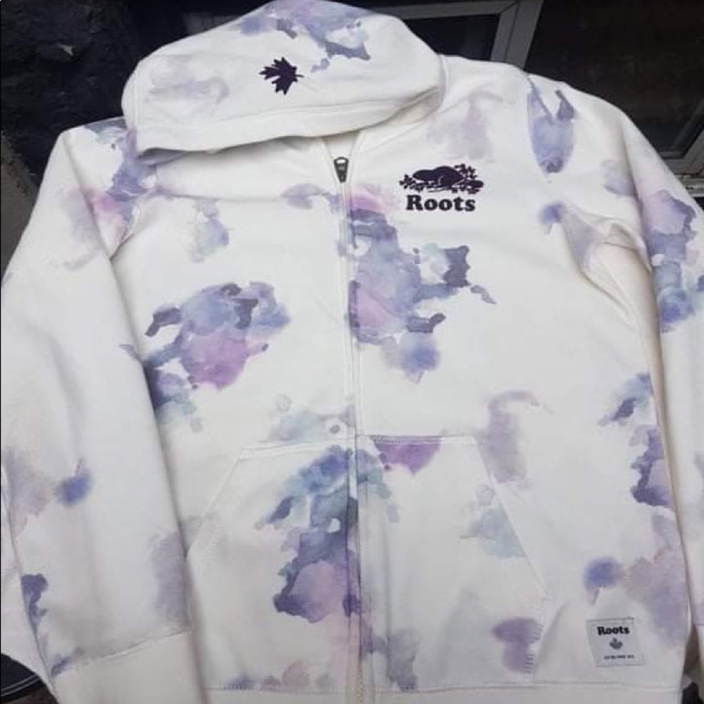 Roots Lavender&White Tracksuit